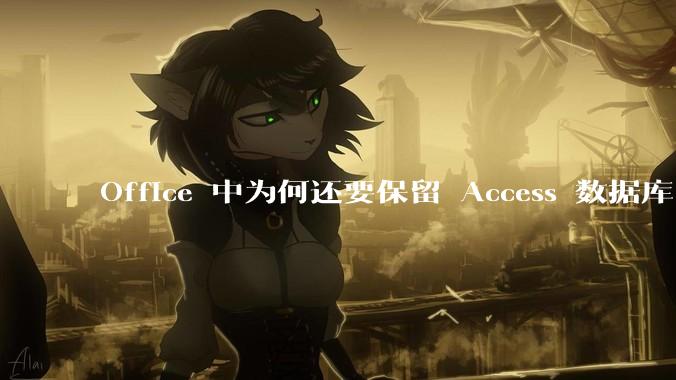 Office 中为何还要保留 Access 数据库?